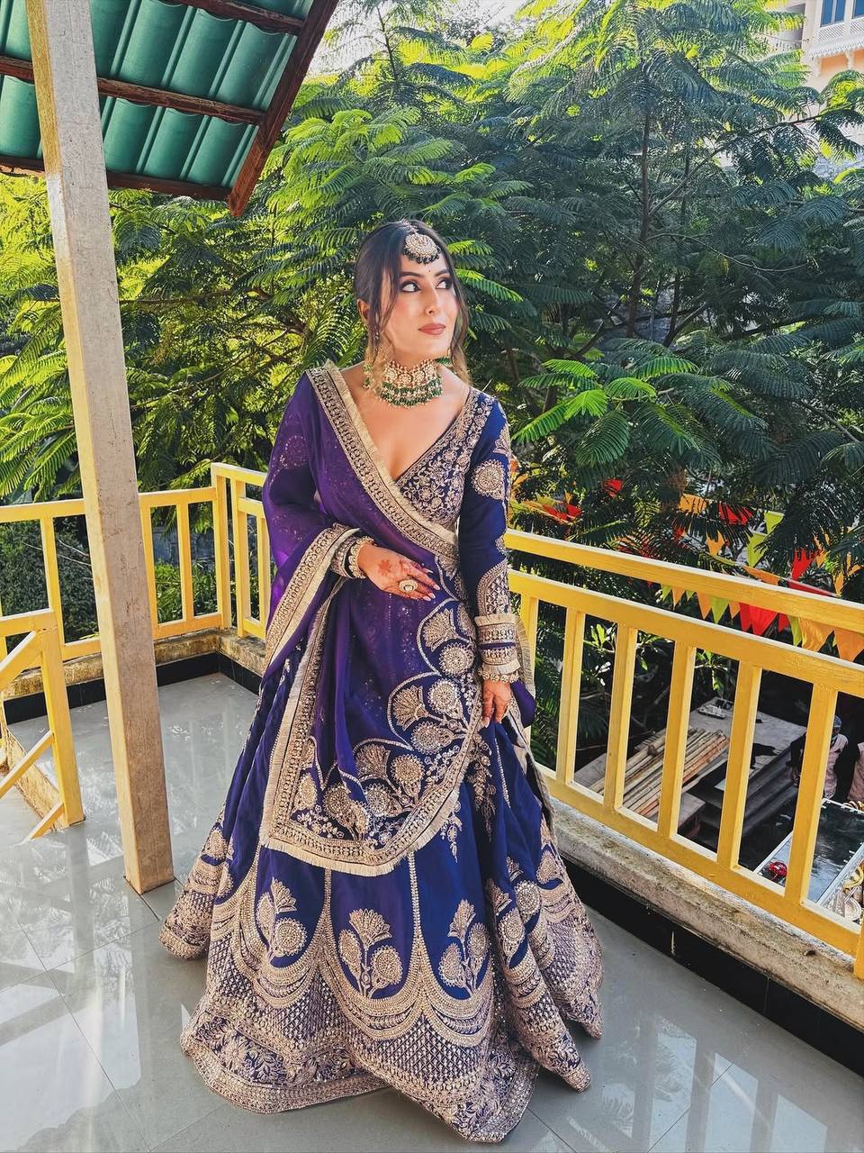 Premium Star Georgette Embroidered Sequins Lehenga Choli with Dupatta