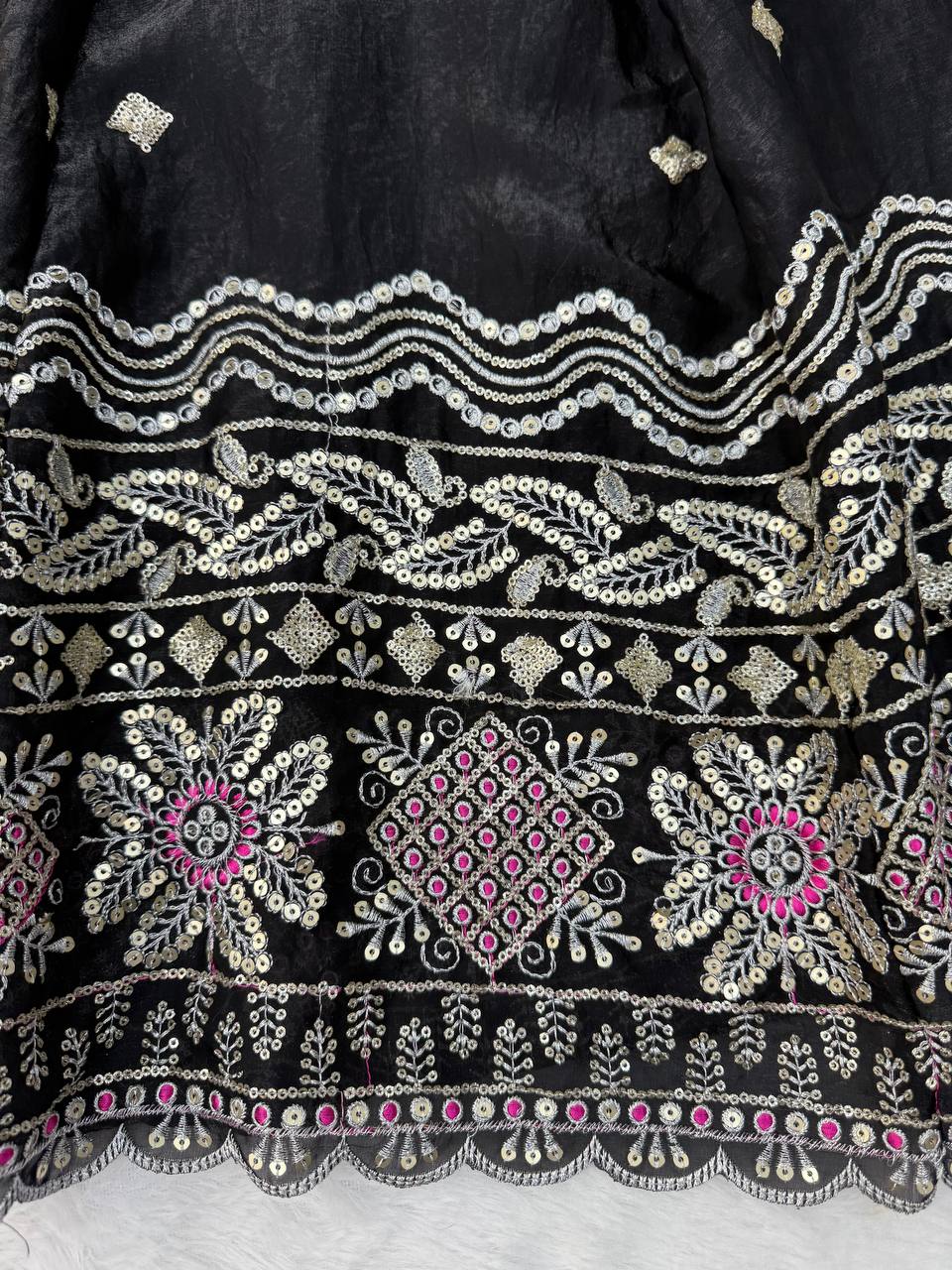 Grace – Premium Embroidered Anarkali Suit Set