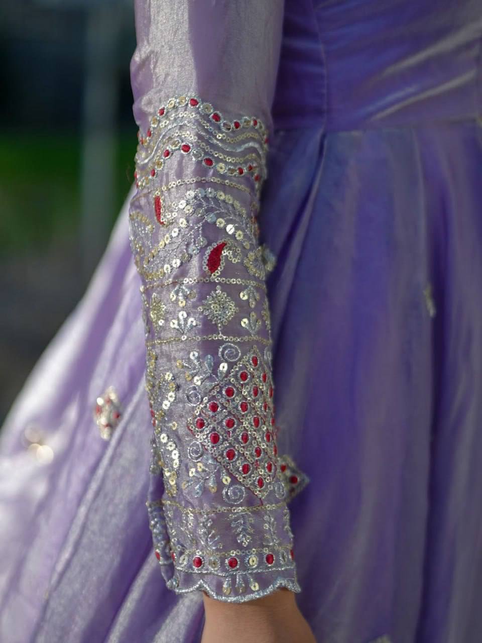 Grace – Premium Embroidered Anarkali Suit Set