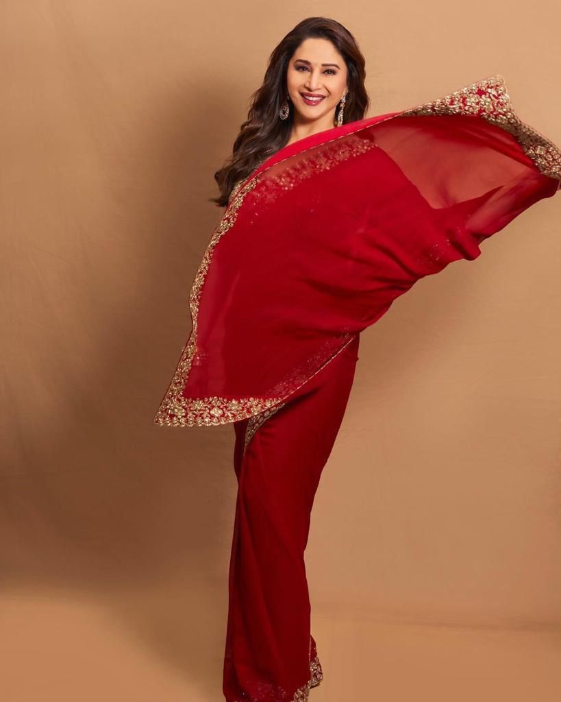 Premium Red Occasion Wear Saree