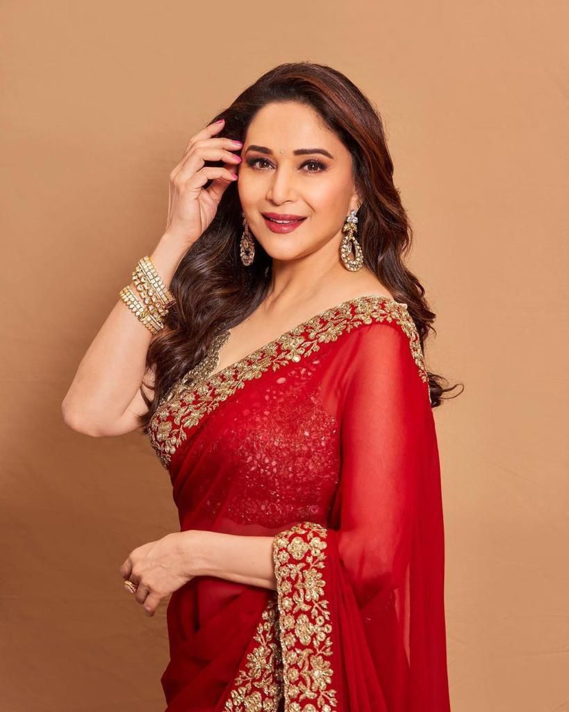 Premium Red Occasion Wear Saree